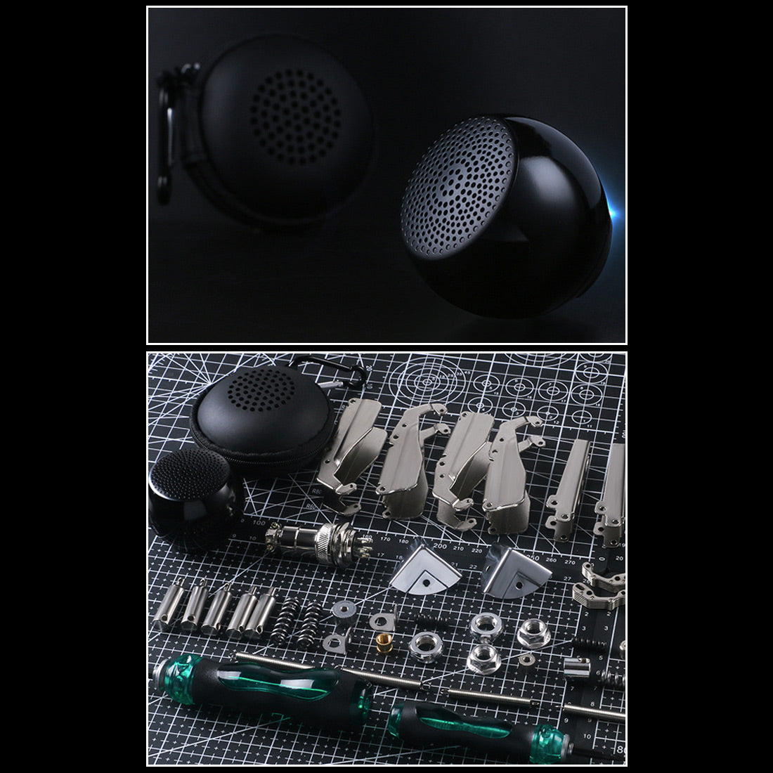 Scorpion with Bluetooth Speaker Metal Model Kit ——JS005